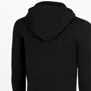 Stylish <b>Sherpa</b> <b>Lined</b> Women Zip-Up <b>Hoodie</b> Warm Fleece Jacket for Winter for Everyday Use and Outdoor Adventures Logo on Back - Product Image 6