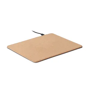 Wireless 15W Eco-Friendly Cork Mouse <b>Pad</b> Matty Gadgets Collection - Product Image 6