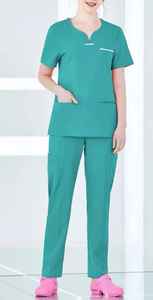 Uniformes de Enfermería Transpirables y Modernos para Mujer, con Logotipo Personalizado, Conjunto de Uniformes de Hospital para Verano - Product Image 5