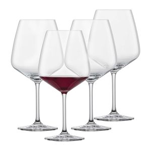 Copa de Vino con Tallo de Cristal Estilo Indio, Roja y Acanalada, para Comedor y Bar, Vajilla Elegante para Hostelería, Precio al por Mayor - Product Image 1