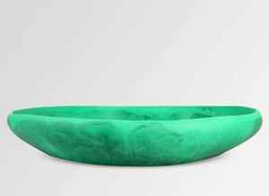 Platos de resina de mármol, diseño personalizado, moderno pulido, apto para lavavajillas, plato para servir alimentos, regalos de negocios - Product Image 3