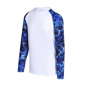Fourniture directe d'usine maillots de pêche personnalisés à sublimation complète 100% polyester quantité en vrac 2024 vente - Product Image 2