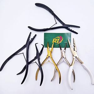 คีมอเนกประสงค์สแตนเลสสำหรับต่อผม ยี่ห้อส่วนตัว คุณภาพสูง ด้ามจับสีดำ เป็นมิตรกับสิ่งแวดล้อม - Product Image 2