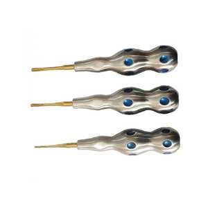 Elevador de raíz Dental de grado quirúrgico Herramienta de extracción de dientes de acero inoxidable de alta calidad para dentistas - Product Image 4