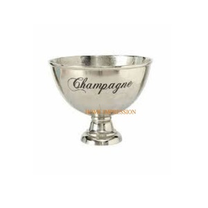 Venta al por mayor de fábrica, botella de champán de vino, cubo de hielo de acero inoxidable, diseño maravilloso, cubo enfriador de vino blanco para accesorio de Bar - Product Image 1