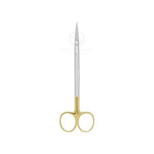 Ciseaux de dissection droits en acier inoxydable demi-or 140 mm 2026 Fox pour tissus gingivaux et chirurgie dentaire Mayo, vente en gros - Product Image 1