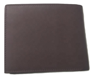 Cartera Minimalista Delgada de Cuero Genuino con Bloqueo RFID, Cierre Personalizado y Gran Capacidad para Tarjetas, para Hombre - Product Image 3