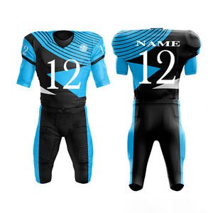 Ropa DE EQUIPO PROFESIONAL Uniforme de fútbol americano Uniforme cómodo Ropa deportiva para hombres Camisetas de fútbol americano de secado rápido - Product Image 2