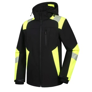 High Quality Customized Waterproof Hi Visibility Workwear <b>Jackets</b> Plus Size Unisex Latest Design Lightweight Front Polyester - Product Image 6