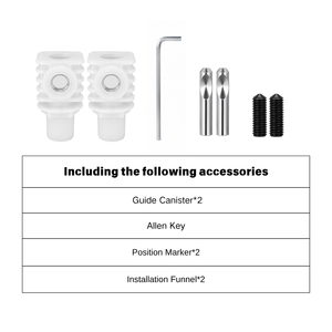 Kit complet de fixation pour toilettes murales 502.380.00.1, installation dissimulée par montage supérieur et latéral avec quincaillerie en acier inoxydable - Product Image 2