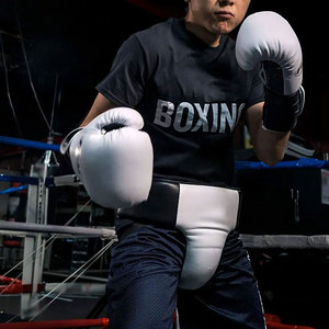 Martial Arta Mejor protector de ingle de cuero Nueva ropa de boxeo de entrenamiento con excelente rendimiento de protección - Product Image 6