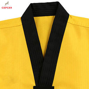 Uniformes de Taekwondo Personalizados de Alta Calidad, Logotipo Frontal, 100% Algodón, Ligeros y Ecológicos, Ropa de Artes Marciales - Product Image 5