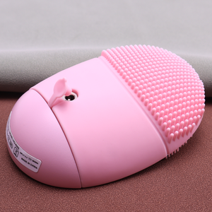 Brosse nettoyante faciale en silicone, appareils électriques de nettoyage du visage, masseur facial, nettoyeur de peau, outil de nettoyage en profondeur des pores par vibration sonique - Product Image 3