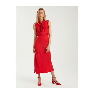 Falda Midi Satinada BGN Modelo S23S371 para Vestidos de Noche Elegantes - Product Image 1