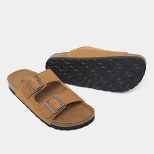 Pantoufles en liège marron unisexes avec sangles Sandales en mousse sabots dans la catégorie sabots - Product Image 4