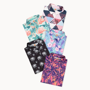 เสื้อโปโลคอปกลำลองของผู้ชายคุณภาพสูงเสื้อยืดธุรกิจแขนสั้นผ้าฝ้ายแห้งเร็ว - Product Image 4