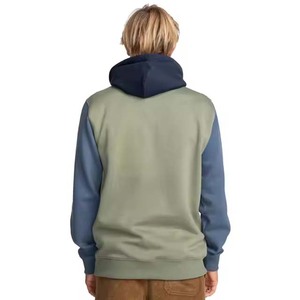 เสื้อฮู้ดผ้าฝ้ายสำหรับทุกเพศ, เสื้อสเวตเชิ้ตสำหรับผู้ชายไซส์พิเศษเนื้อผ้าเทอร์รี่สีพื้นปักลายป้องกันการหดตัวออกแบบโลโก้ได้ตามที่ต้องการ - Product Image 2