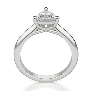 Trillion Cut Moissanite Solitaire Anillo de compromiso para mujer Nuevo diseño Anillo de boda y fiesta de plata esterlina - Product Image 3