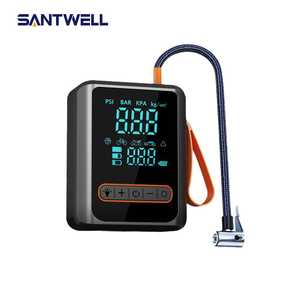 Inflador de Neumáticos Portátil de 12V, 150 PSI, Pantalla Digital, Compresor de Aire de Doble Cilindro para Automóvil, SUV, Uso de Emergencia - Product Image 1