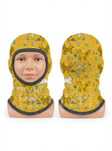 หน้ากากบาลาคลาวาแบบเต็มหน้า ป้องกันลม กันหนาว สำหรับเล่นกีฬาหิมะ เล่นสกี ปั่นจักรยาน ขี่จักรยานกลางแจ้ง ออกแบบตามสั่ง OEM ODM - Product Image 6