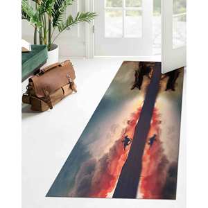 Tapis Dragon War : Style Game of Thrones, Tapis d'appoint antidérapant, Tapis à poils doux - Product Image 4