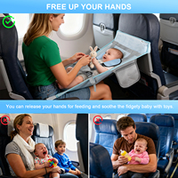 Nouveau lit d'avion pour tout-petits, rallonge de siège d'avion pour enfants, lit de voyage pour enfants, essentiels de voyage en avion, lit d'avion portable pour les vols