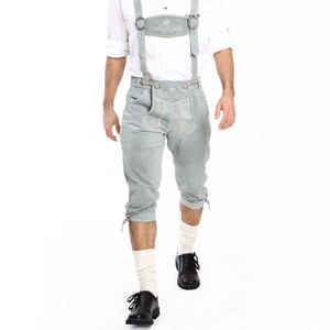 Shorts Lederhosen bavarois authentiques personnalisés Vêtements traditionnels allemands pour l'Oktoberfest Vêtements Oktoberfest uniques pour hommes - Product Image 2