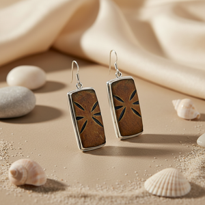 Pendientes Largos Geométricos Plateados para Mujer, Accesorio de Joyería Elegante - Product Image 2