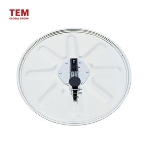 [TEM GLOBAL GROUP] Miroir de sécurité extérieur pour les angles morts et les routes courbes Miroir de circulation convexe en polycarbonate 80cm - Product Image 3