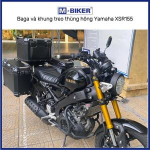 แร็คและโครงติดตั้งกล่องข้างอะลูมิเนียมอัลลอยด์สำหรับรถมอเตอร์ไซค์ Yamaha XSR155 รุ่น Mbiker Ph Kin - Product Image 3