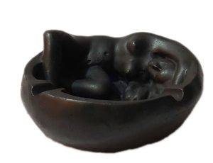 ที่เขี่ยบุหรี่เรซินรูปหัวกะโหลกเรซินสำหรับตกแต่งบ้าน - Product Image 4
