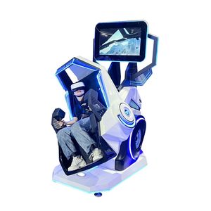 Machine de réalité virtuelle de haute qualité pour jeux de course et rotation, chaise de mouvement pour parc à thème VR, prix usine - Product Image 1