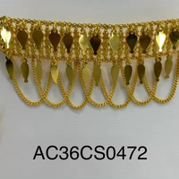 Collier ras du cou pour femme, design classique, charmant, ajustable, chaîne à maillons en laiton tendance, plaqué or antique, longueur 8,5 cm