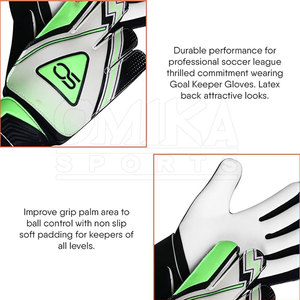 Gants de gardien de but pour enfants, confortables, en cuir, à séchage rapide, conçus pour les enfants de tous âges - Product Image 4