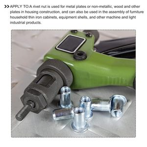 Écrou à sertir à extrémité fermée ronde M4 M6 M8, tête plate, fixation pour meubles, taille personnalisée OEM ODM - Product Image 3