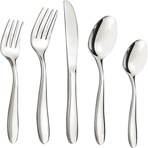 Ensembles de couverts en métal avec résine de haute qualité Design populaire Nouveautés Design tendance moderne Couverts de luxe Cadeau Hôtel - Product Image 6