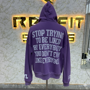 Sudadera con Capucha y Cremallera 2026, Nueva, Precio Bajo y Buen Material, Servicios OEM, Impresión DTF, Fabricada en Fábrica, Precio Económico, Sudaderas para Hombre - Product Image 2