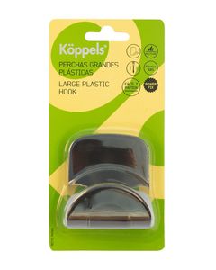 Grande gancio multiuso in plastica adesiva nera (Kppels P4005N) - Product Image 2
