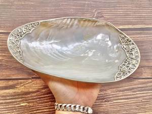 Bandeja de joyería de lujo para decoraciones de Ramadán, placa de concha decorativa para madre de perla, placa de cargador de Ramadán Mubarak, fábrica de Vietnam - Product Image 5