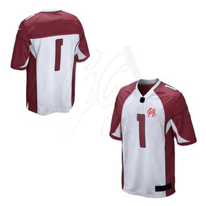 Ropa de entrenamiento personalizada de fábrica Camiseta de fútbol americano Logotipo OEM Camiseta de fútbol americano - Product Image 2