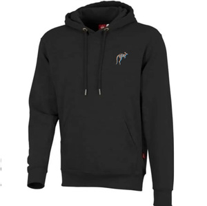 Sudadera con Capucha Extra Grande para Hombre, Color Gris Sólido, 100% Algodón, Felpa Francesa, Corte Casual, para Otoño - Product Image 3