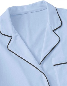 All Sizes Men Sleepwear Sexy Men's Silk Satin Pajama Set Long Breathable Wholesale Cheap Men 2 Piece PJs Set for Sleepwear - Product Image 6