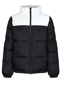 แจ็กเก็ตฤดูหนาวสำหรับผู้ชายเสื้อแจ็กเก็ตขนปลาปักเป้าสำหรับผู้ชายฤดูหนาวโลโก้ตามสั่ง - Product Image 2