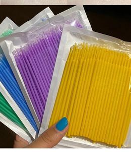 100 Piezas de Microaplicadores Desechables para Maquillaje, Aplicadores de Pegamento para Extensión de Pestañas, Micro Palitos, Herramientas de Belleza - Product Image 6