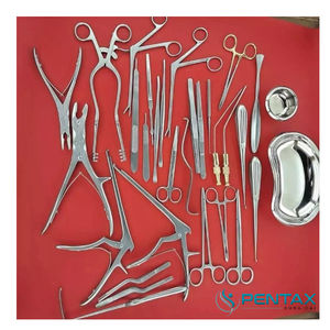 Juego de 20 Instrumentos Quirúrgicos Manuales para Cirugía de Columna Vertebral de Calidad Premium, Acero Inoxidable Alemán, Instrumentos Quirúrgicos Pentax, Certificación CE - Product Image 2