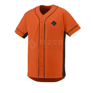 Uniforme de Béisbol para Hombre Adulto, 100% Poliéster, Secado Rápido, Transpirable, Nombre y Logotipo del Equipo Personalizados, Posición Frontal, Tallas Grandes Disponibles - Product Image 2