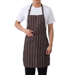 Delantal de Chef de lona de algodón resistente Unisex, uniforme de personal sin mangas de talla única con dos bolsillos utilitarios reutilizables - Product Image 4