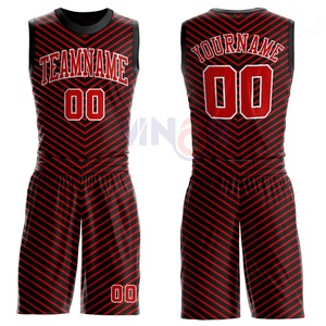 Vente en gros uniforme de basket-ball d'entraînement sportif de dernière tendance personnalisé Maillot de basket-ball en polyester respirant à séchage rapide pour hommes - Product Image 4