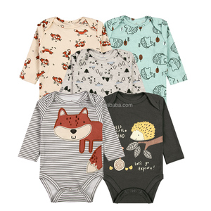Conjunto de Ropa de Bebé de Algodón para Recién Nacida, Mono de Manga Larga con Dibujos Animados, para Bebés de 0 a 3 Meses - Product Image 2