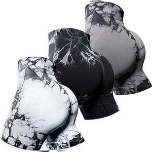 Leggings de yoga con estampado floral de cintura alta para mujer, mallas de gimnasio, ropa deportiva personalizada por fabricante - Product Image 6